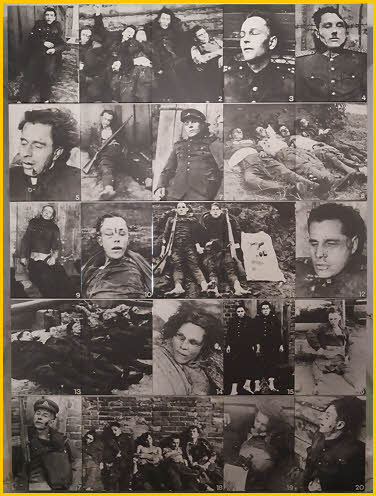 Photographs of Dead<BR>Resistance Fighters 